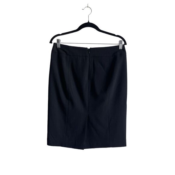 Calvin Klein Black Pencil Straight Stretch Skirt Size 6 - Picture 3 of 8